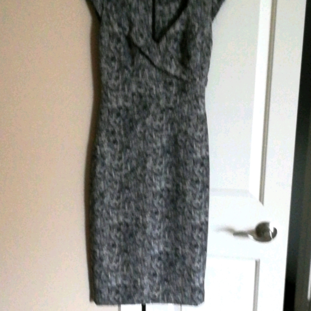Black and white dress
